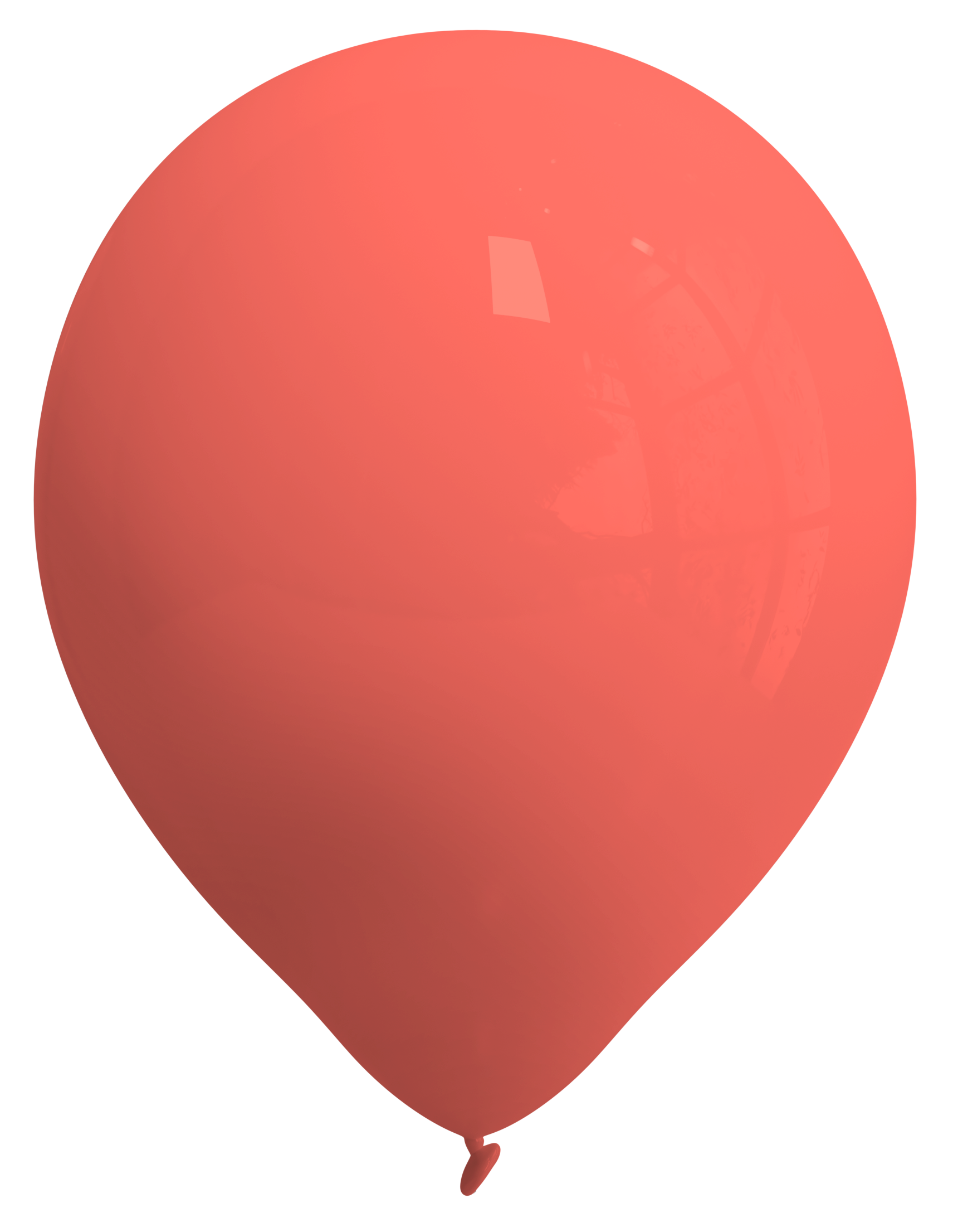 Globo látex Rojo Macarrón no.12