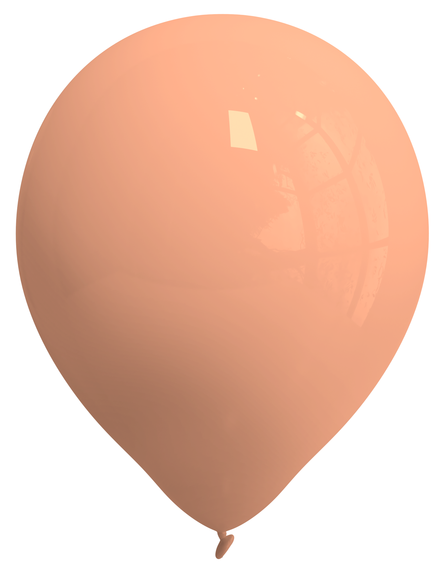 Globo látex Salmón no.12