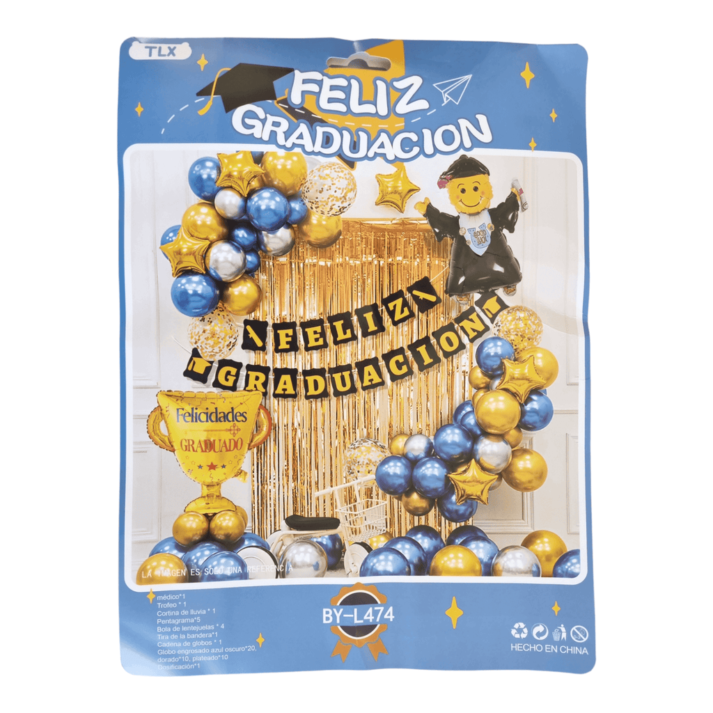 Set de graduación decoración BY-L474