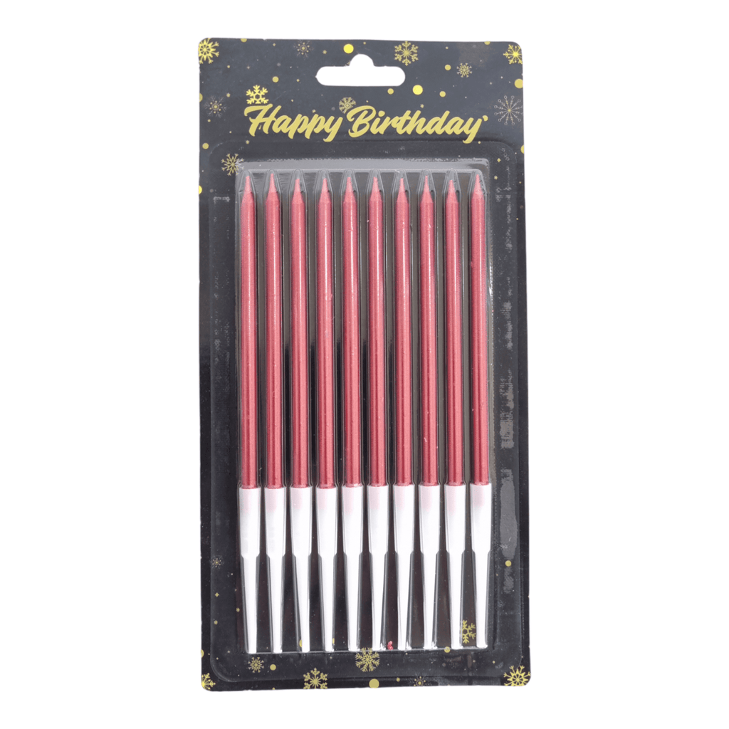 Velas caramelo metalizadas