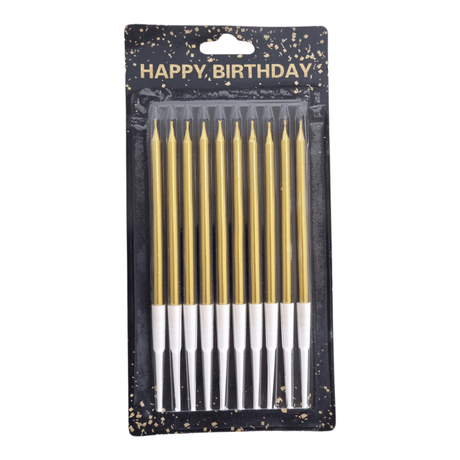 Velas caramelo metalizadas