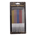 Velas caramelo metalizadas