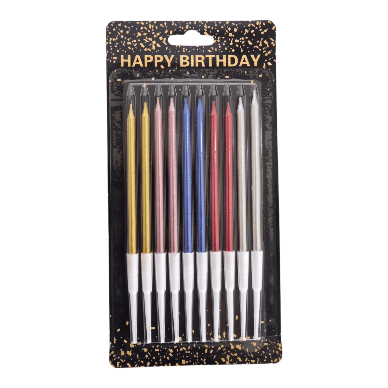 Velas caramelo metalizadas