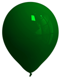 Globo látex Verde Obscuro no.12