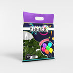 Bolsa 50 globos látex Verde Olivo no.12