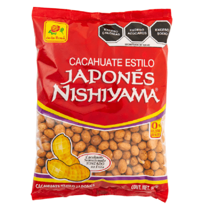 Cacahuate Japonés Nishiyama 900 grs