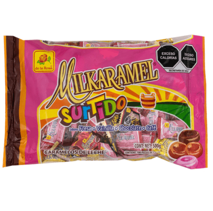 Caramelo Milkaramel surtido 100 piezas 500 grs