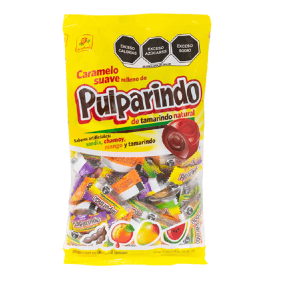 Caramelo Suave Pulparindo 100 piezas 5 grs