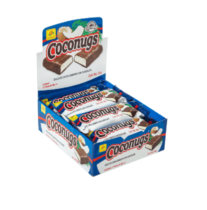 Chocolate CocoNugs con Coco rallado 12 piezas 28 grs