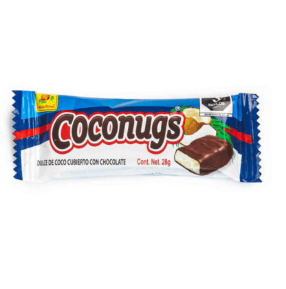 Chocolate CocoNugs con Coco rallado 12 piezas 28 grs