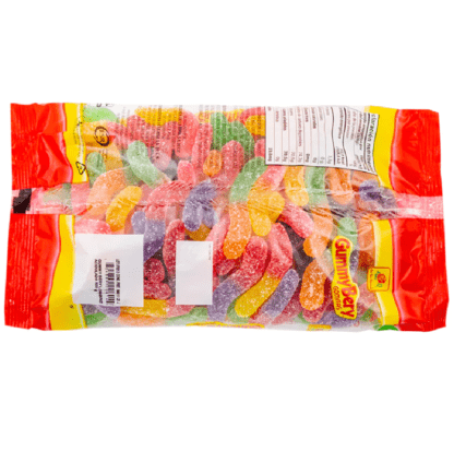 Gomitas GummyBery Lombrices Aciduladas 500 grs