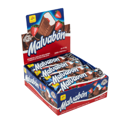 Malvabón Fresa 12 piezas 22 grs