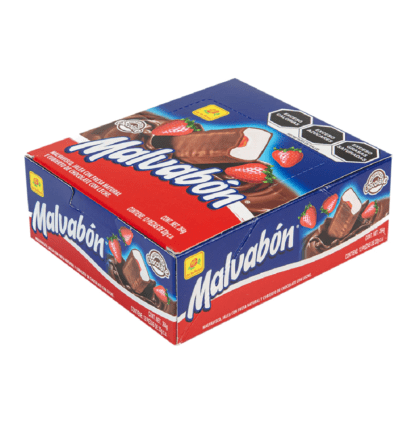 Malvabón Fresa 12 piezas 22 grs