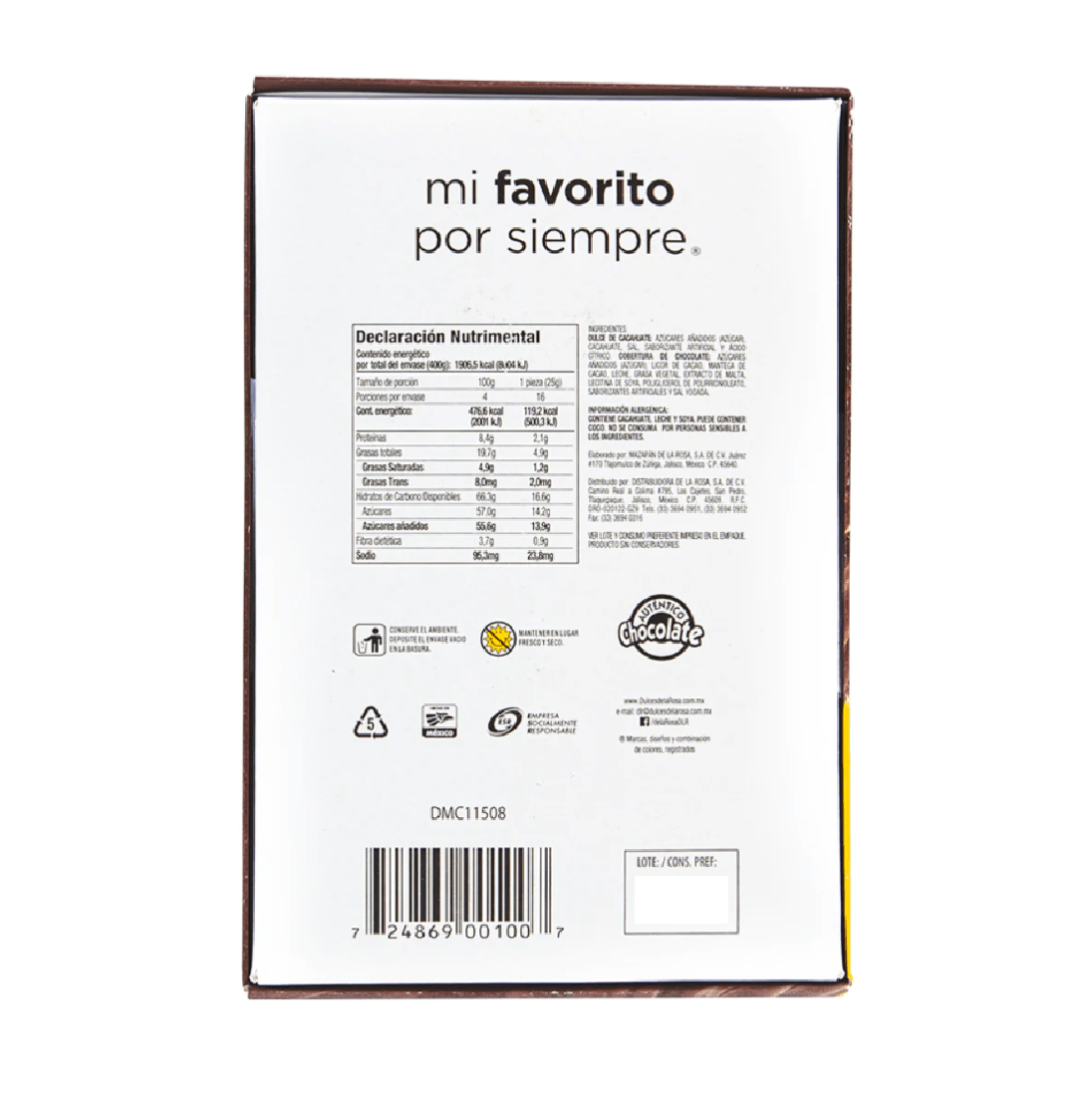 Mazapán cubierto con chocolate 1 Mazapán cubierto con chocolate