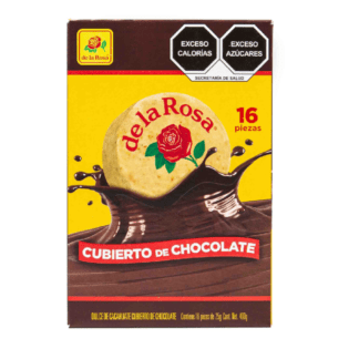 Mazapán cubierto con chocolate