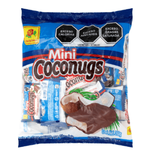 Mini Chocolate CocoNugs con Coco rallado 24 piezas 15 grs