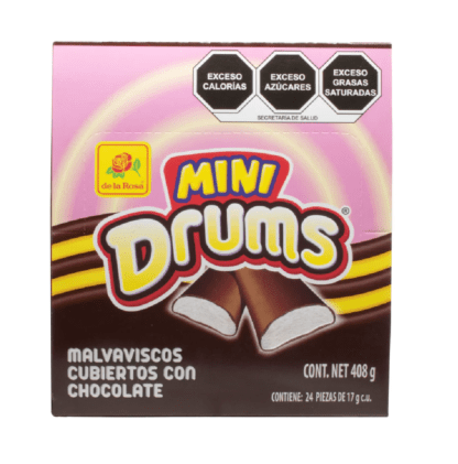Mini Drums 24 piezas 17 grs