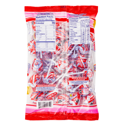 Paleta Jumbo Cereza 24 piezas 19 grs