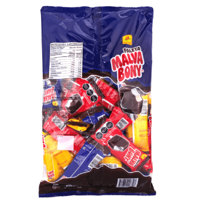 Paleta Malvabony Cubierto con Chocolate 40 piezas