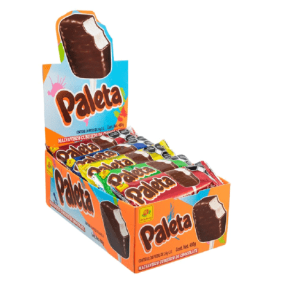 Paleta chocolate 20 piezas