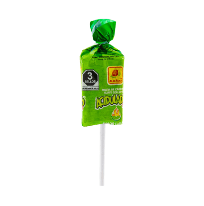 Paleta de Caramelo Suave Aciduladita 40 piezas 8.5 grs
