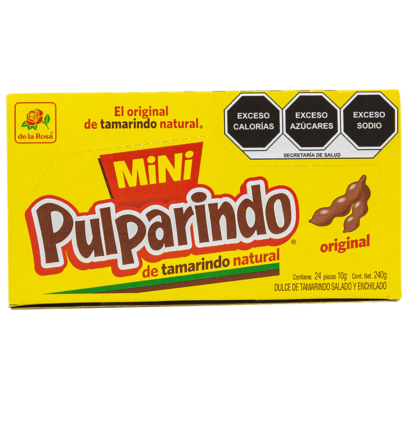 Pulparindo Original Mini 24 piezas 10 grs
