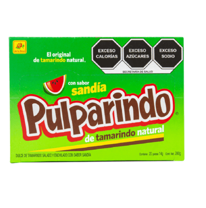 Pulparindo Sandía 20 piezas 14 grs