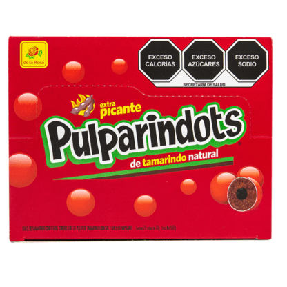 Pulparindots Extra Picante 20 piezas 30 grs
