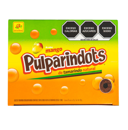 Pulparindots Mango 20 piezas 30 grs