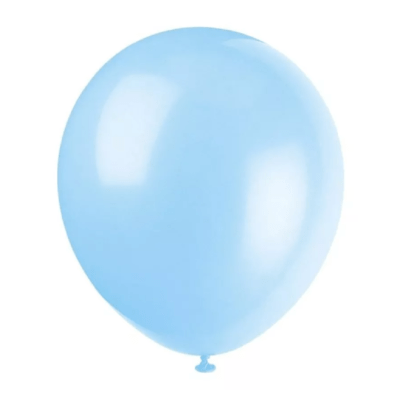 globo latex azul cielo