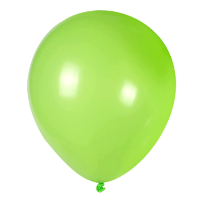 globo latex verde claro