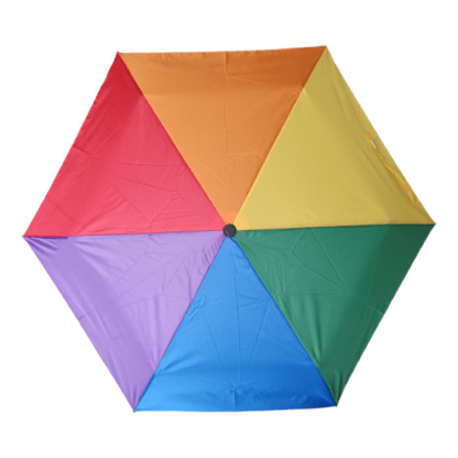 sombrilla arcoiris